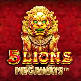 5 Lions Megaways logo by Pragmatic Play Casea Casino