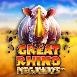 Slots logo of Great Rhino Megaways from Pragmatic Play at Casea Casino