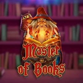 Master of Books logo by Swintt at Casea Casino
