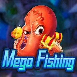Mega Fishing online game logo by TaDa Gaming on caseacasinoo.gr
