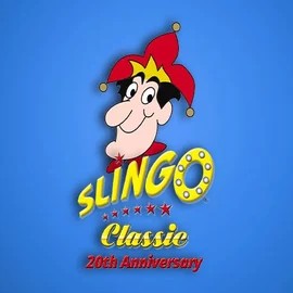Slingo Classic 20th Anniversary logo by Slingo at Casea Casino